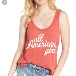 Wildfox all American girl tank